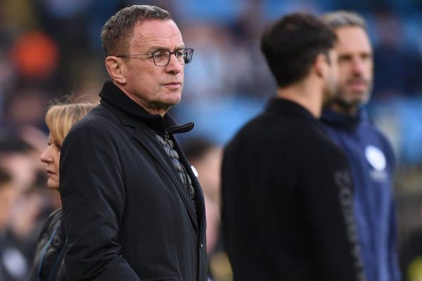Rangnick admits Manchester United are too far away from Manchester City